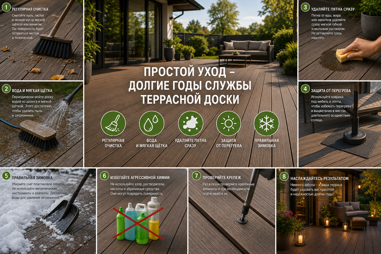 террасная доска из ДПК